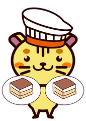 イタリア料理と動物シリーズ