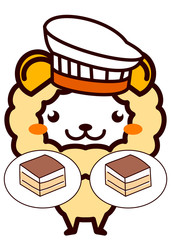 イタリア料理と動物シリーズ