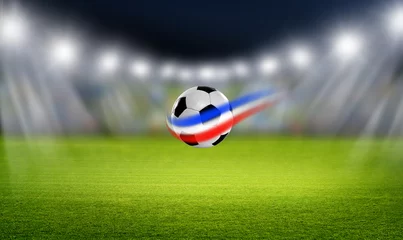 Cercles muraux Foot Le football en France