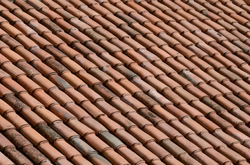 Obraz na płótnie Canvas old roof tiles,background, texture
