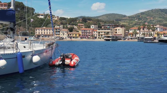 Elba Island, Italy, Porto Azzurro landscape