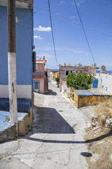  Узкие улицы в колоритной деревне на Родосе