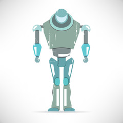 robot, grunge robot