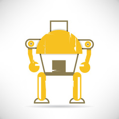 cute monster, robot