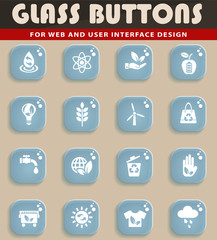 Fototapeta premium alternative energy icon set