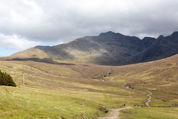 Fototapeta premium Red Cullens - Isle of Skye - Schottland