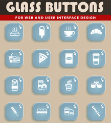 Fast food simply icons