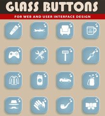 Fathers day simply icons