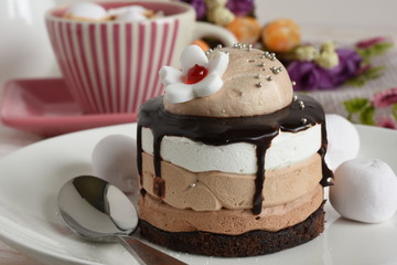 cup of coffee and cake