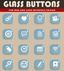 Social media simply icons