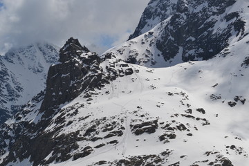 Mnich ze szlaku na Szpiglasową Przełęcz, Tatry Wysokie © Marta