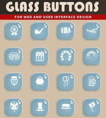 St Patricks day simply icons