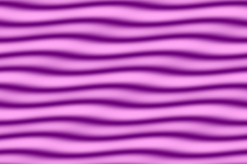 Illustration of pink and purple horizontal waves
