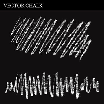 Vector Chalk Lines