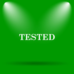 Fototapeta premium Tested icon