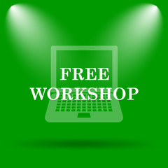 Fototapeta premium Free workshop icon