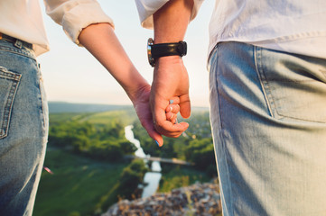 Couple Holding Hands