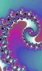 abstract bright fractal pattern