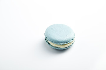 blue macaron