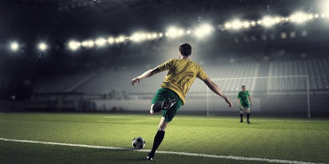 Hot football moments © Sergey Nivens