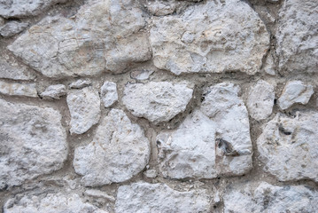 Medieval stone wall as texture