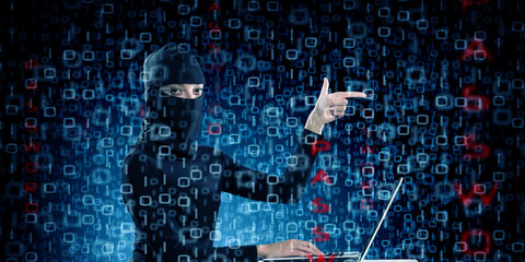 Internet security concept