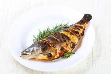 grilled trout