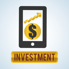 Obraz premium financial item design. business icon. flat illustration
