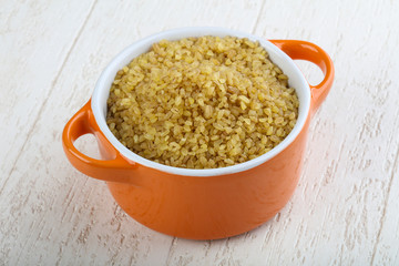 Raw bulgur