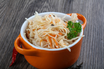Fermented cabbage