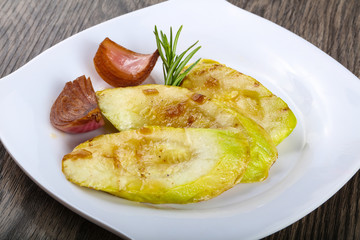 Grilled zucchini