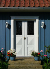 Fototapeta premium Hauseingang in Kristianopel