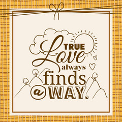 message in calligraphy design