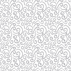 Seamless abstract monochrome pattern