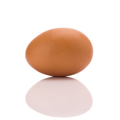 Egg. Isolated on white background