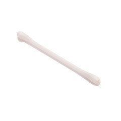 Cotton spinning ear on white background, buds