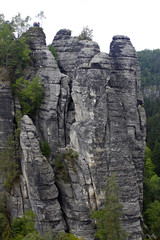 Elbsandteingebirge Saechsische Schweiz sandstone Saxony