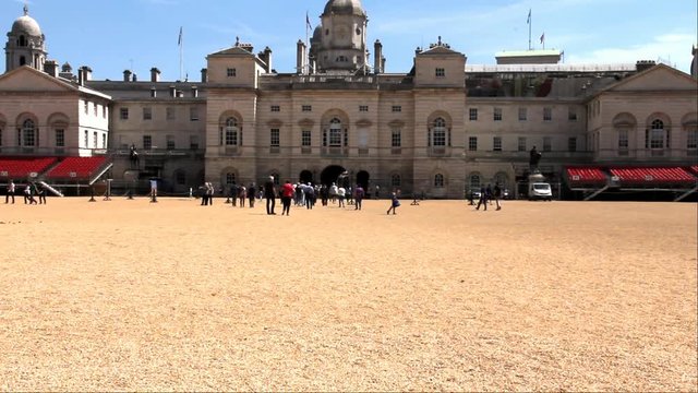 Horse Guards Parade Square. Westminster, London, England, Uk.