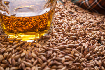 Whisky and grains