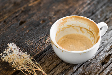 Coffee, Cup, Coffee Cup on a wooden table.
