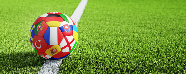 Fußball auf Rasen - Anstoss © peterschreiber.media