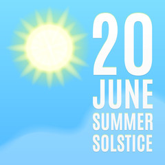 Summer solstice background.