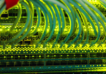 cables in the switch date is the center of an array of transmitter