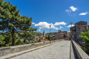 Novara di Sicilia, mountain village Sicily, Italy