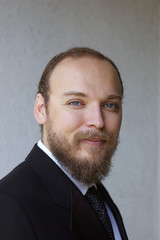 Bearded Man Head & Shoulders