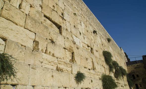 The Jerusalem Wailing Wall