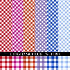 ギンガムチェック パターン