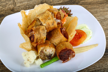 Fried spring rolls