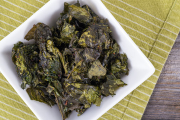 kale chips snack