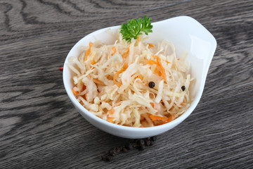 Fermented cabbage
